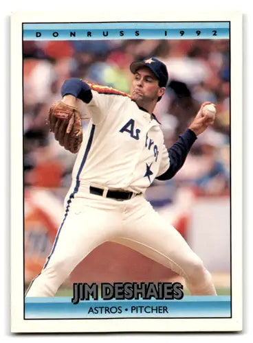 1992 Donruss #515 Jim Deshaies NM Near Mint Astros ID:67122 - Baseball Card Single