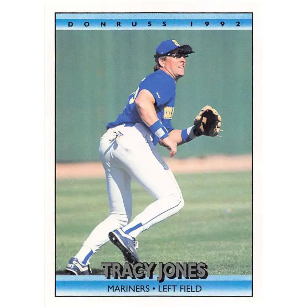 1992 Donruss #519 Tracy Jones NM-MT Seattle Mariners Baseball Card - Baseball Card Single