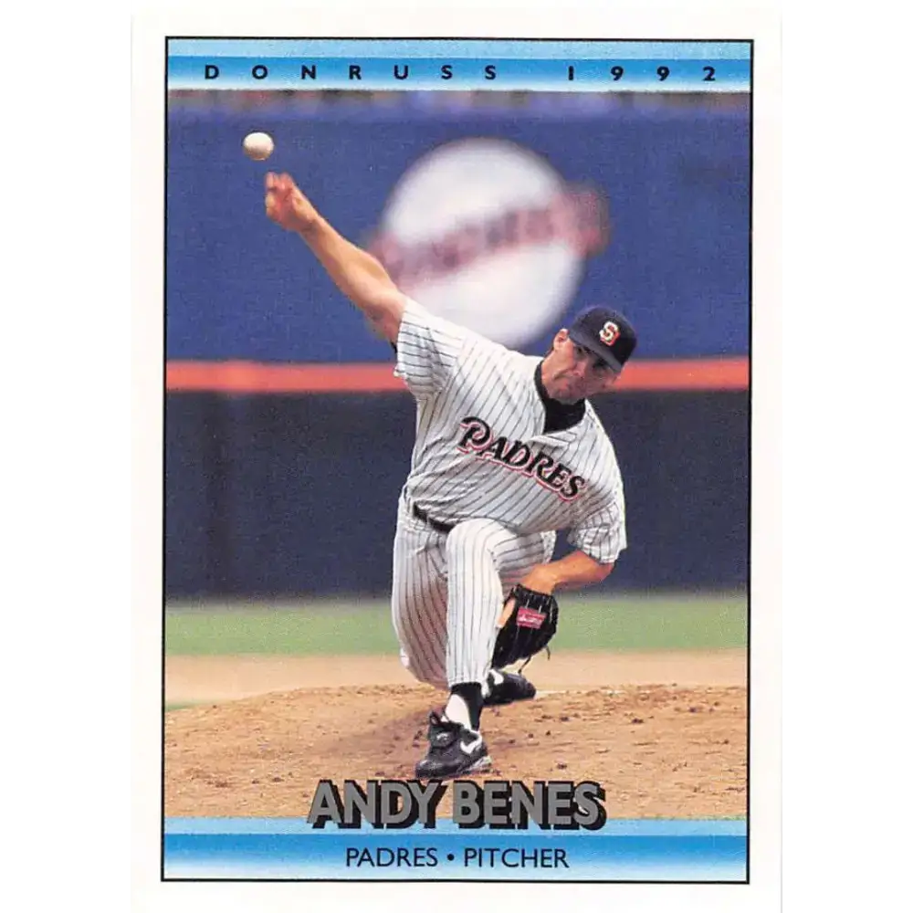 1992 Donruss #524 Andy Benes NM-MT San Diego Padres Baseball Card - Baseball Card Single