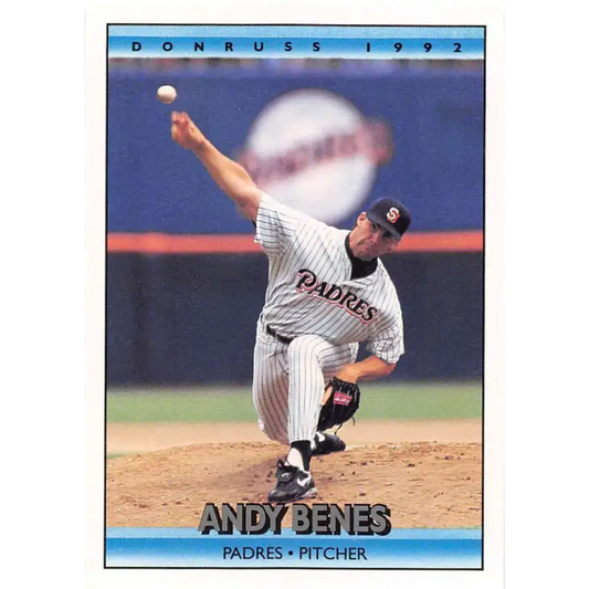 1992 Donruss #524 Andy Benes NM-MT San Diego Padres Baseball Card - Baseball Card Single