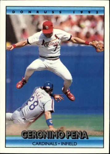 1992 Donruss #533 Geronimo Pena NM-MT Cardinals ID:72796 - Baseball Card Single