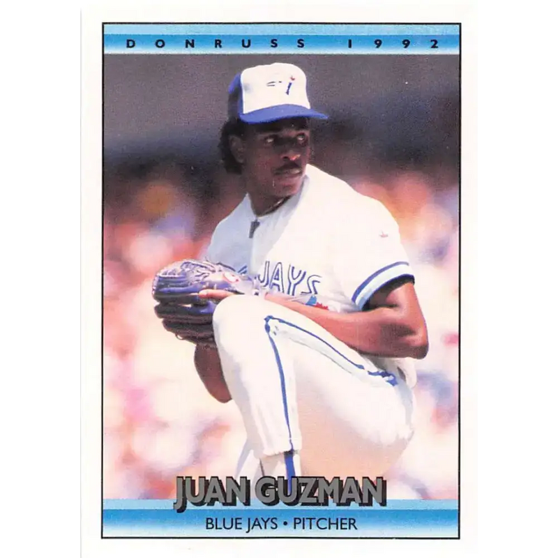 1992 Donruss #534 Juan Guzman NM-MT Toronto Blue Jays Baseball Card - Baseball Card Single