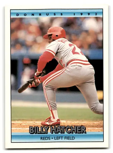 1992 Donruss #537 Billy Hatcher NM Near Mint Reds ID:67138 - Baseball Card Single
