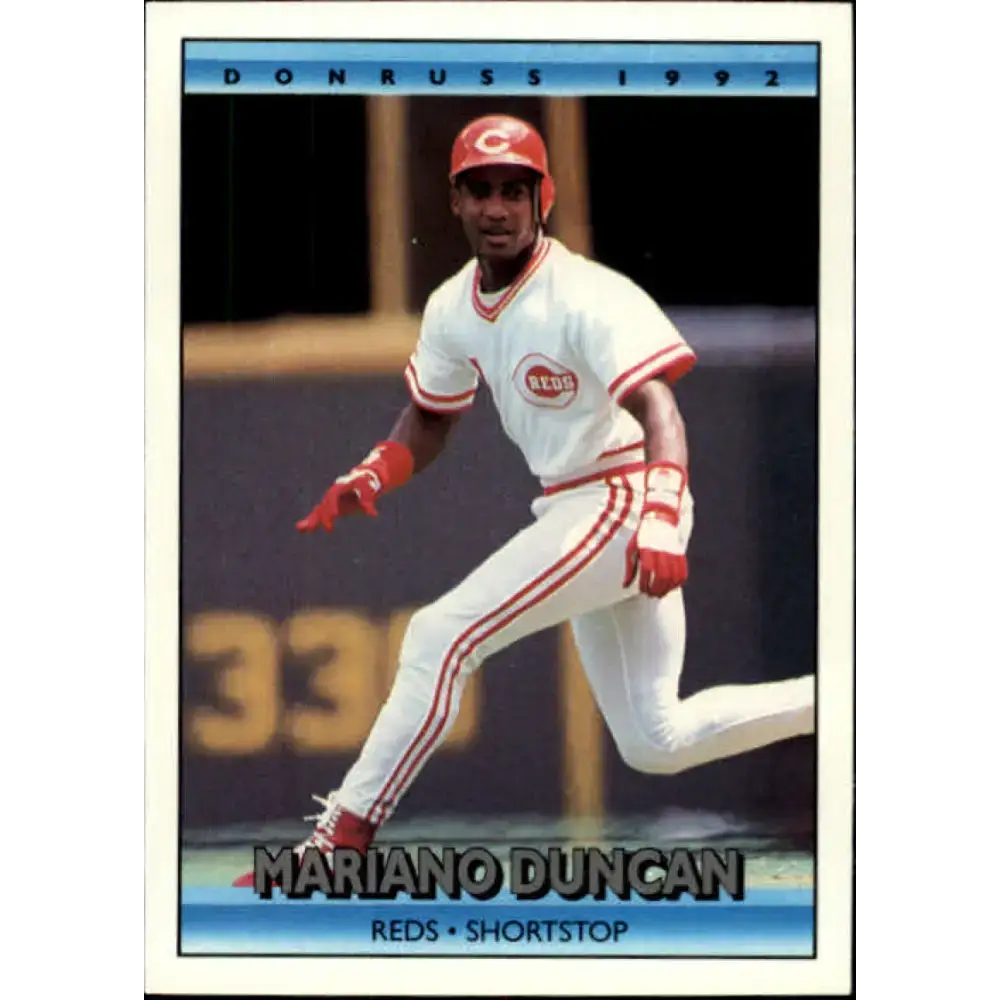 1992 Donruss #540 Mariano Duncan NM-MT Cincinnati Reds Baseball Card - Baseball Card Single