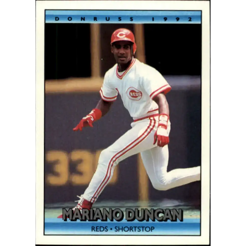 1992 Donruss #540 Mariano Duncan NM-MT Cincinnati Reds Baseball Card - Baseball Card Single