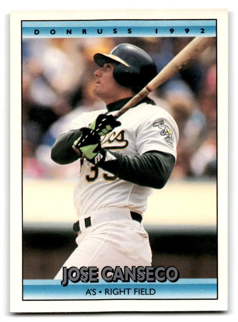 1992 Donruss #548b Jose Canseco - Baseball Card Single