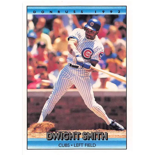 1992 Donruss #561 Dwight Smith NM-MT Chicago Cubs Baseball Card - Baseball Card Single