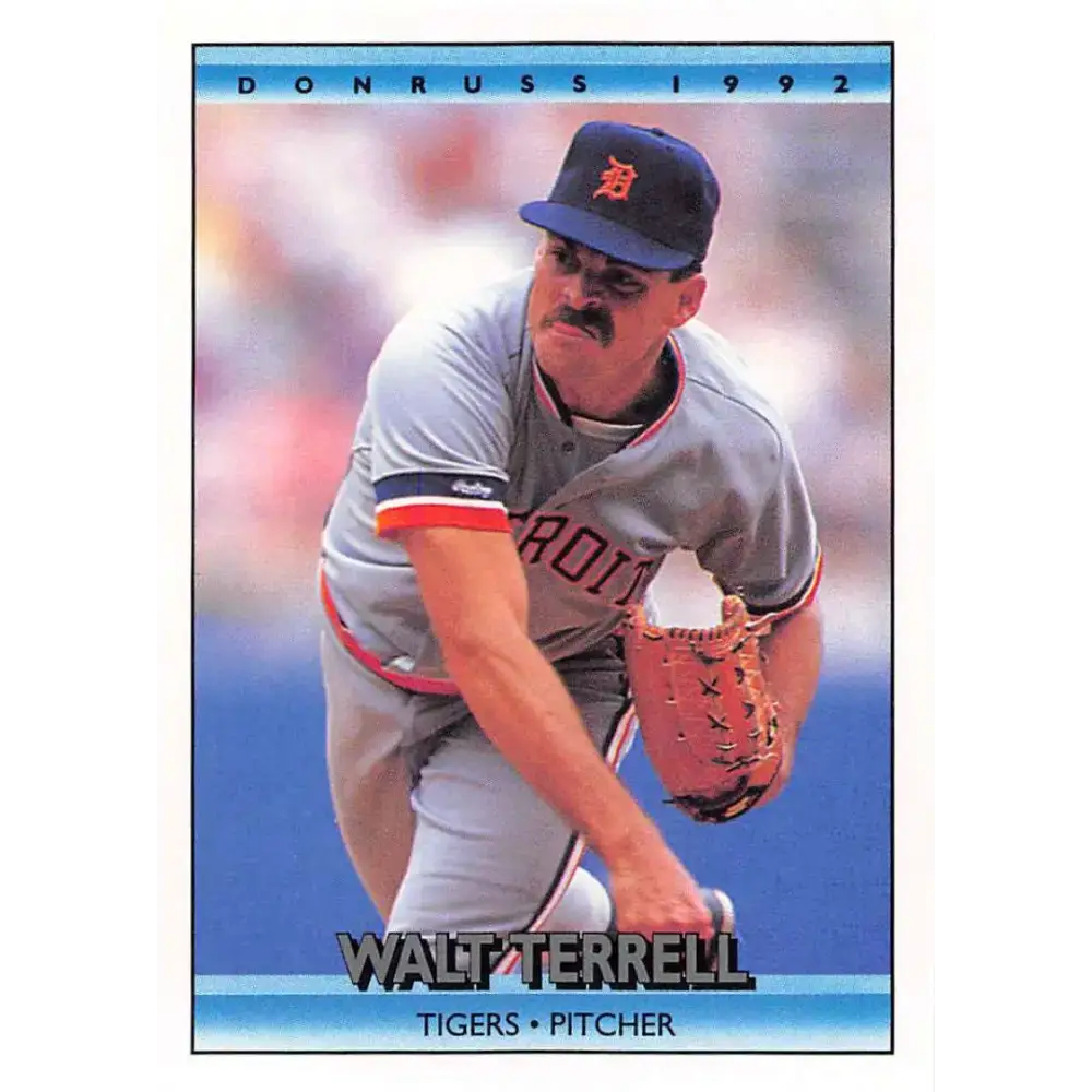 1992 Donruss #565 Walt Terrell NM-MT Detroit Tigers Baseball Card - Baseball Card Single