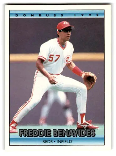 1992 Donruss #573 Freddie Benavides NM Near Mint Reds ID:67168 - Baseball Card Single