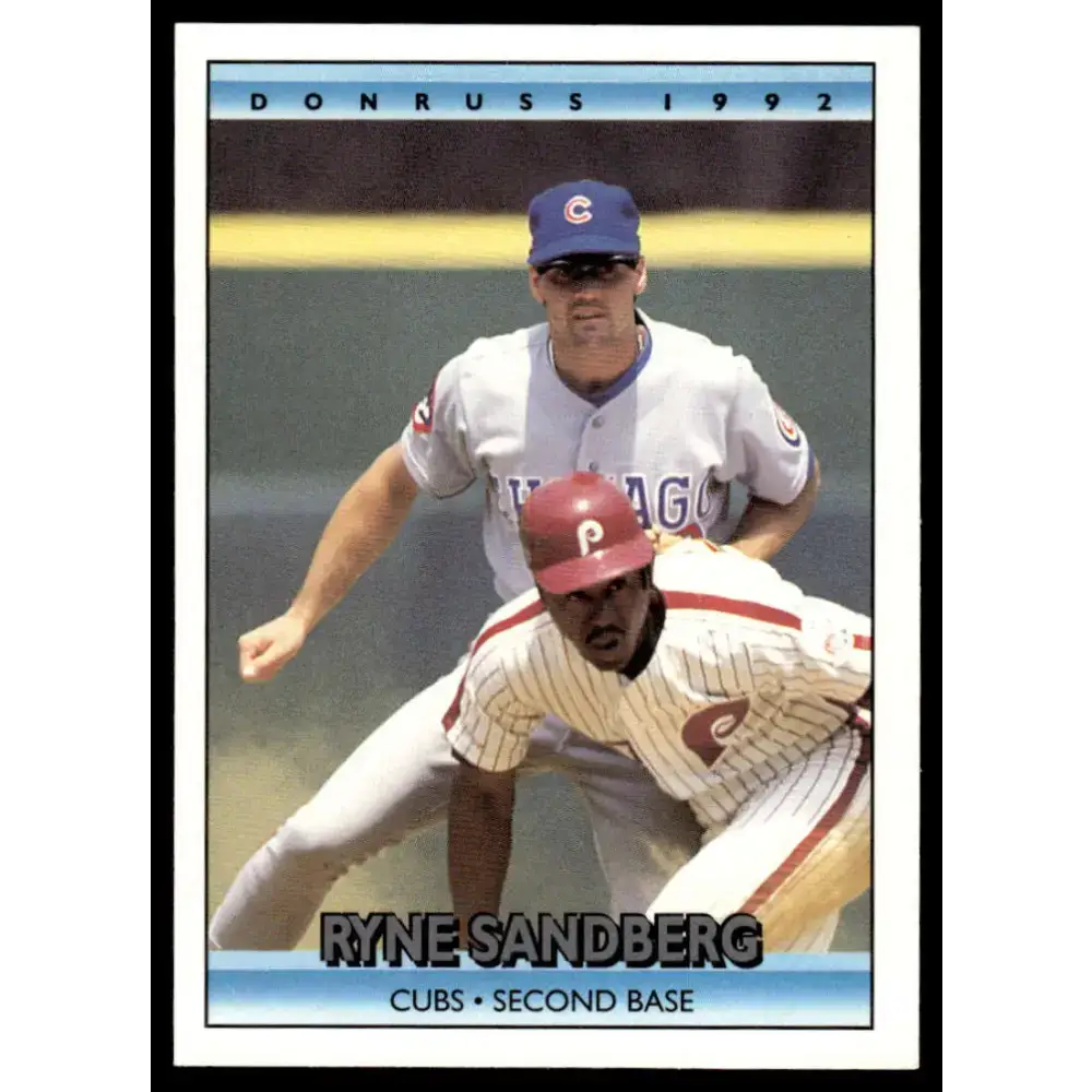 1992 Donruss #576 Ryne Sandberg EX Chicago Cubs Baseball Card - Baseball Card Single