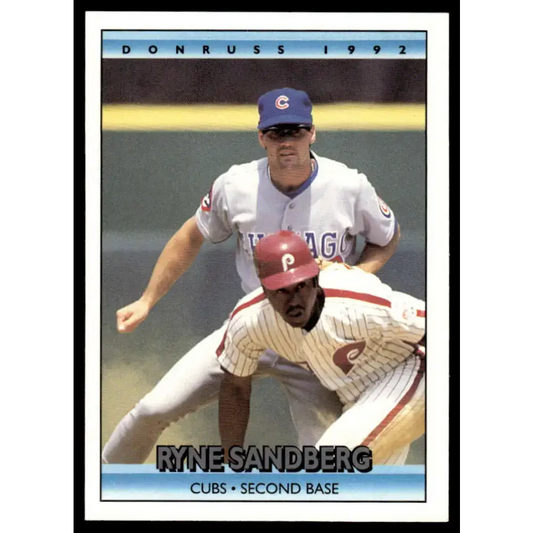 1992 Donruss #576 Ryne Sandberg EX Chicago Cubs Baseball Card - Baseball Card Single