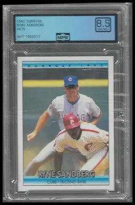 1992 Donruss #576 Ryne Sandberg MPE 8.5 - Baseball Card Single