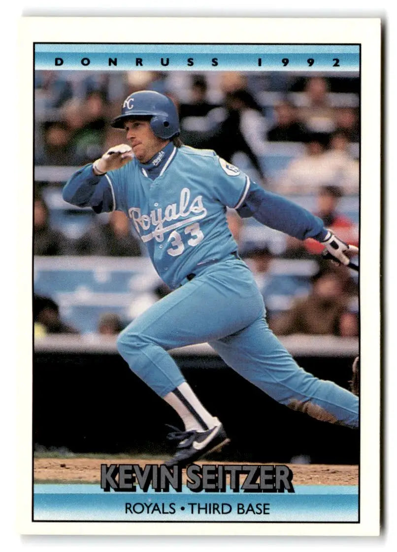 1992 Donruss #577 Kevin Seitzer - Baseball Card Single