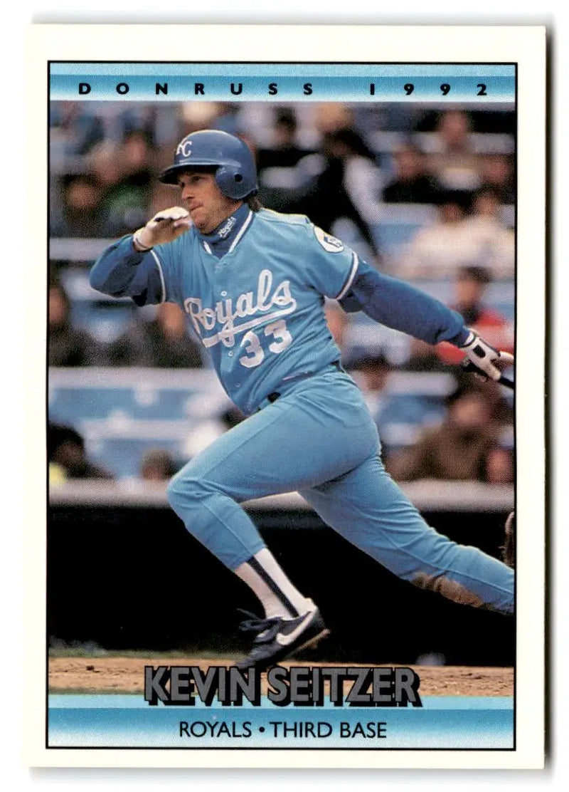 1992 Donruss #577 Kevin Seitzer - Baseball Card Single