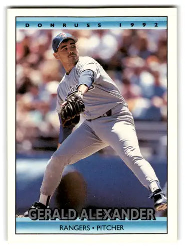 1992 Donruss #578 Gerald Alexander NM Near Mint Rangers ID:67169 - Baseball Card Single