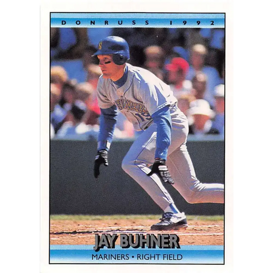 1992 Donruss #61 Jay Buhner NM-MT Seattle Mariners Baseball Card - Baseball Card Single