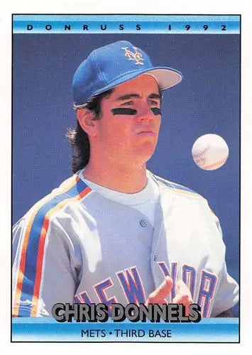 1992 Donruss #619 Chris Donnels NM-MT Mets ID:71788 - Baseball Card Single