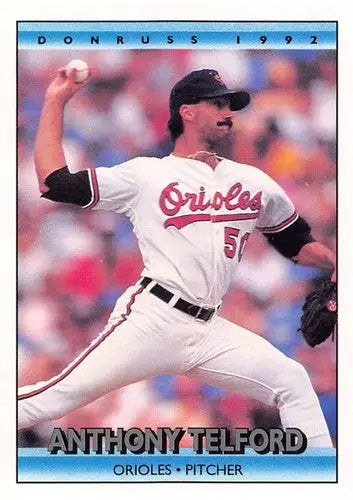 1992 Donruss #623 Anthony Telford NM-MT Orioles ID:73101 - Baseball Card Single