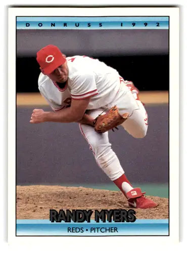 1992 Donruss #624 Randy Myers NM Near Mint Reds ID:67157 - Baseball Card Single