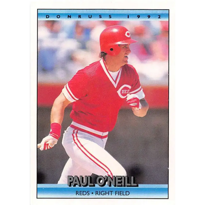 1992 Donruss #63 Paul O’Neill NM-MT Cincinnati Reds Baseball Card - Baseball Card Single