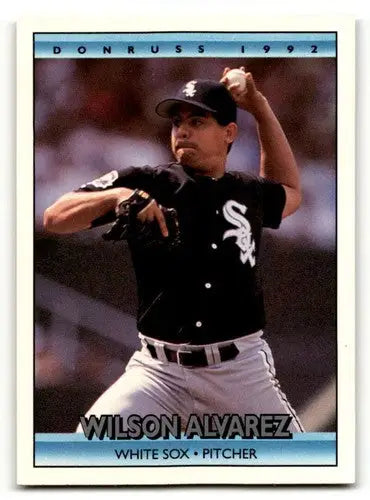 1992 Donruss #630 Wilson Alvarez Chicago White Sox Baseball Cards EX ID:54846 - Baseball Card Single