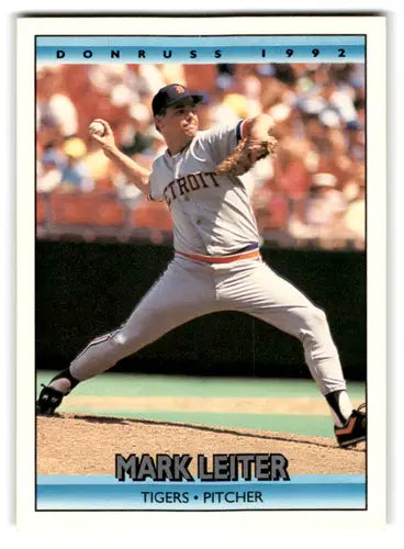 1992 Donruss #633 Mark Leiter NM Near Mint Tigers ID:67109 - Baseball Card Single