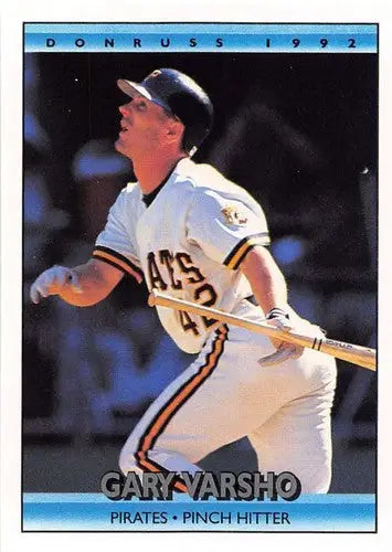 1992 Donruss #644 Gary Varsho NM-MT Pirates ID:73186 - Baseball Card Single