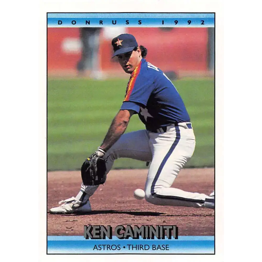 1992 Donruss #66 Ken Caminiti NM-MT Houston Astros Baseball Card - Baseball Card Single