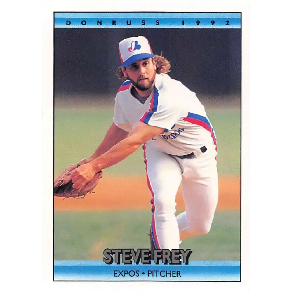 1992 Donruss #660 Steve Frey NM-MT Montreal Expos Baseball Card - Baseball Card Single
