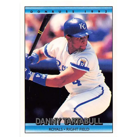 1992 Donruss #676 Danny Tartabull NM-MT Kansas City Royals Baseball Card - Baseball Card Single