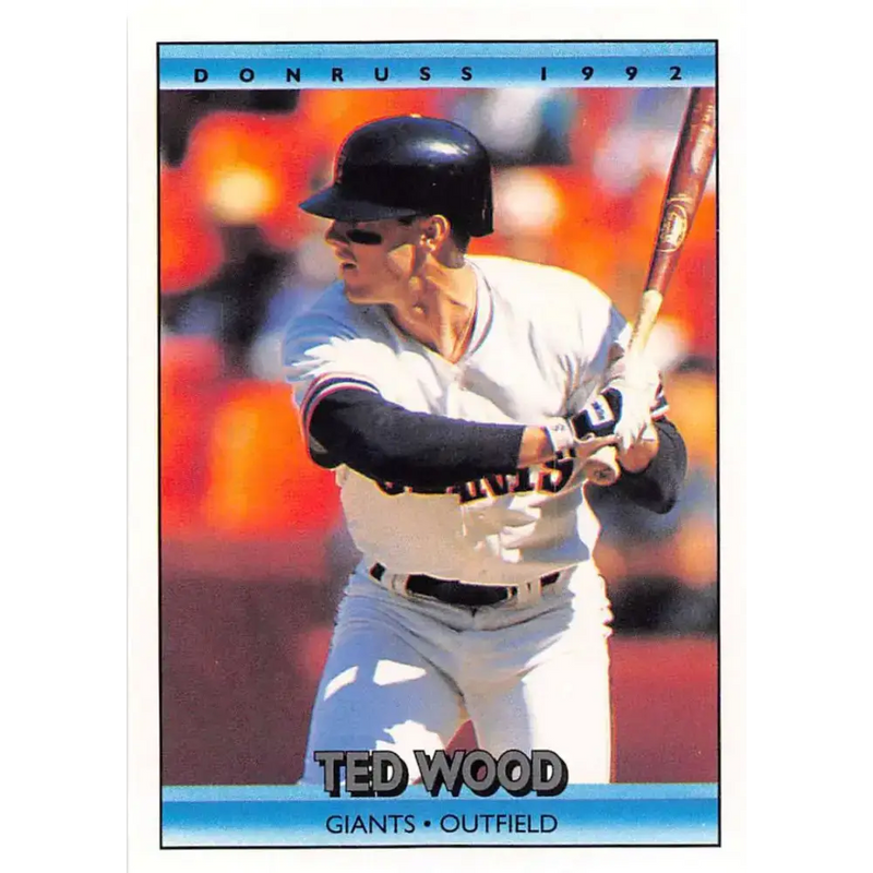 1992 Donruss #681 Ted Wood NM-MT San Francisco Giants Baseball Card - Baseball Card Single