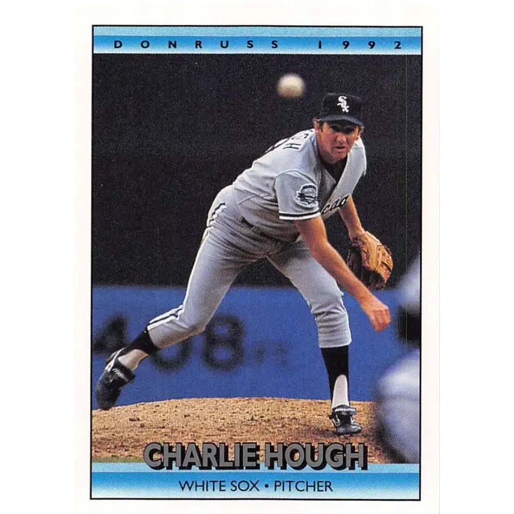 1992 Donruss #69 Charlie Hough NM-MT Chicago White Sox Baseball Card - Baseball Card Single