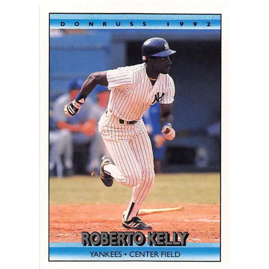 1992 Donruss #73 Roberto Kelly NM-MT New York Yankees Baseball Card - Baseball Card Single