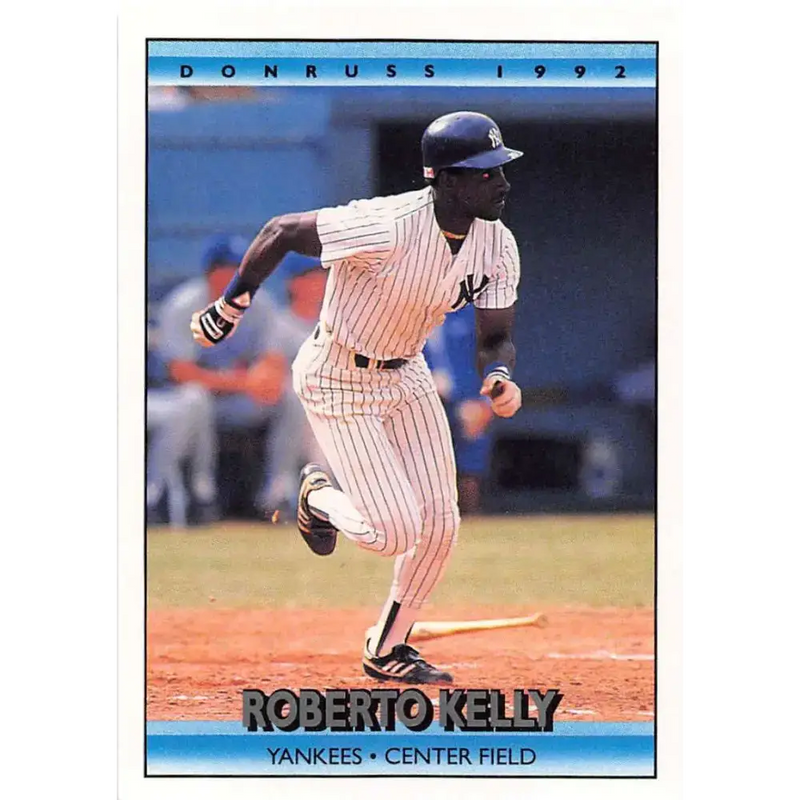 1992 Donruss #73 Roberto Kelly NM-MT New York Yankees Baseball Card - Baseball Card Single