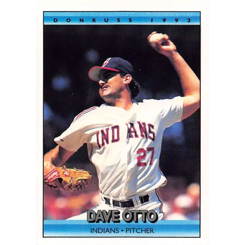 1992 Donruss #730 Dave Otto NM-MT Cleveland Indians Baseball Card - Baseball Card Single
