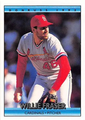 1992 Donruss #755 Willie Fraser NM-MT Cardinals ID:71066 - Baseball Card Single