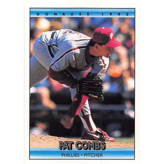 1992 Donruss #76 Pat Combs NM-MT Philadelphia Phillies Baseball Card - Baseball Card Single