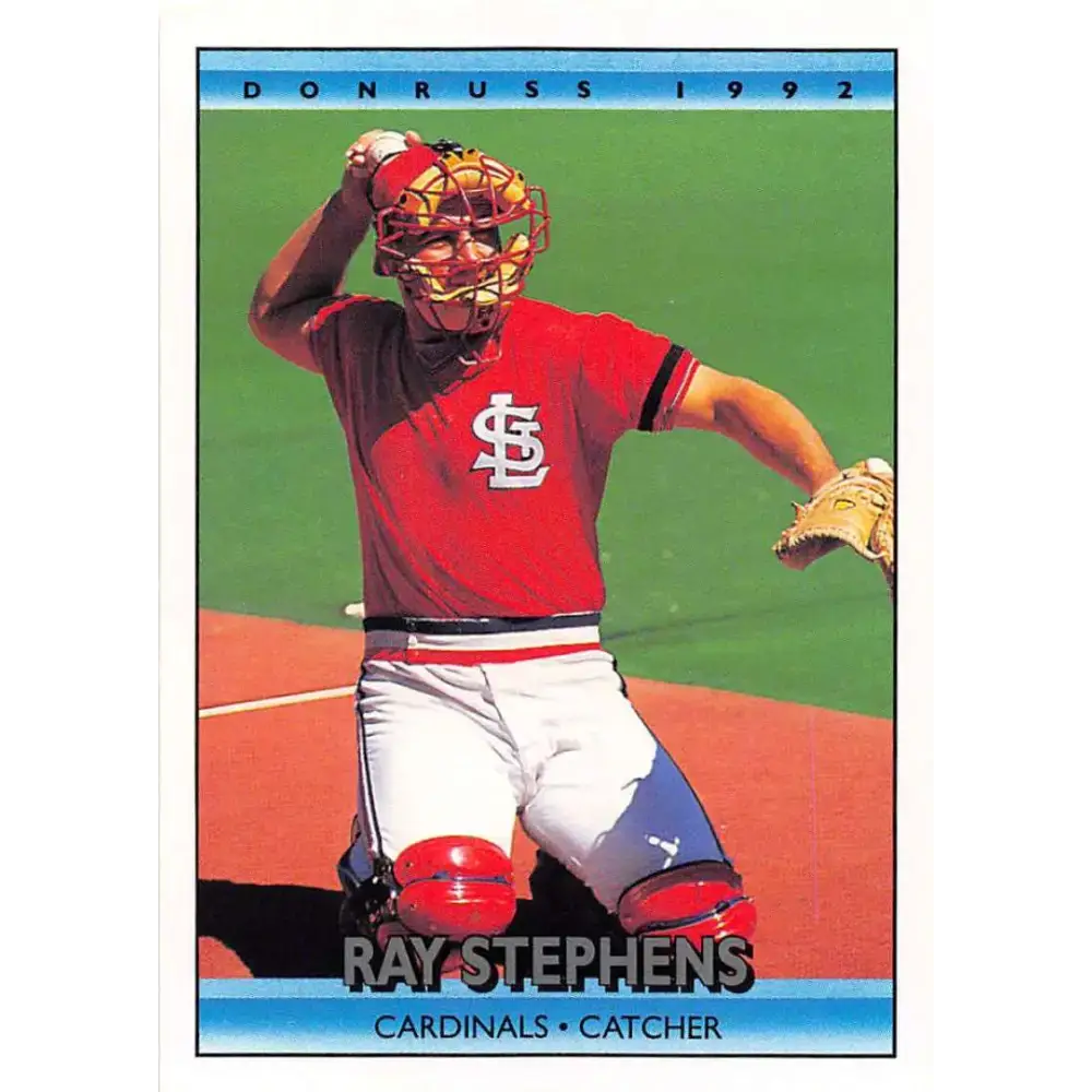 1992 Donruss #764 Ray Stephens NM-MT St. Louis Cardinals Baseball Card - Baseball Card Single