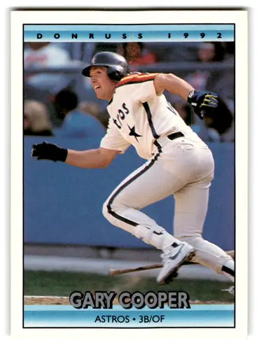 1992 Donruss #774 Gary Cooper NM Near Mint RC Rookie Astros ID:67163 - Baseball Card Single