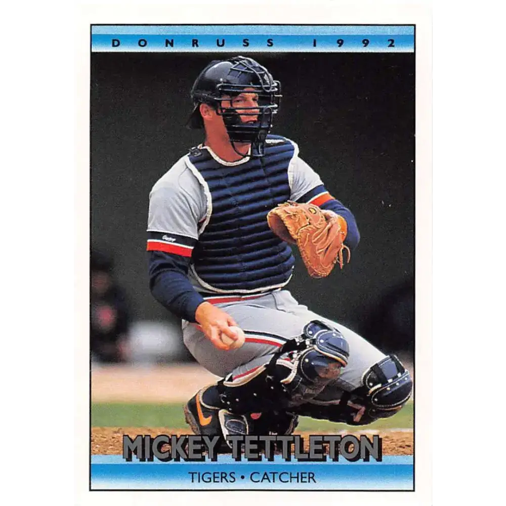 1992 Donruss #85 Mickey Tettleton NM-MT Detroit Tigers Baseball Card - Baseball Card Single