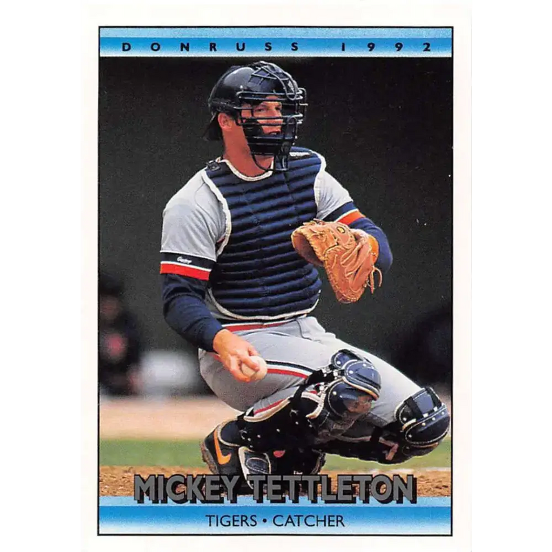 1992 Donruss #85 Mickey Tettleton NM-MT Detroit Tigers Baseball Card - Baseball Card Single
