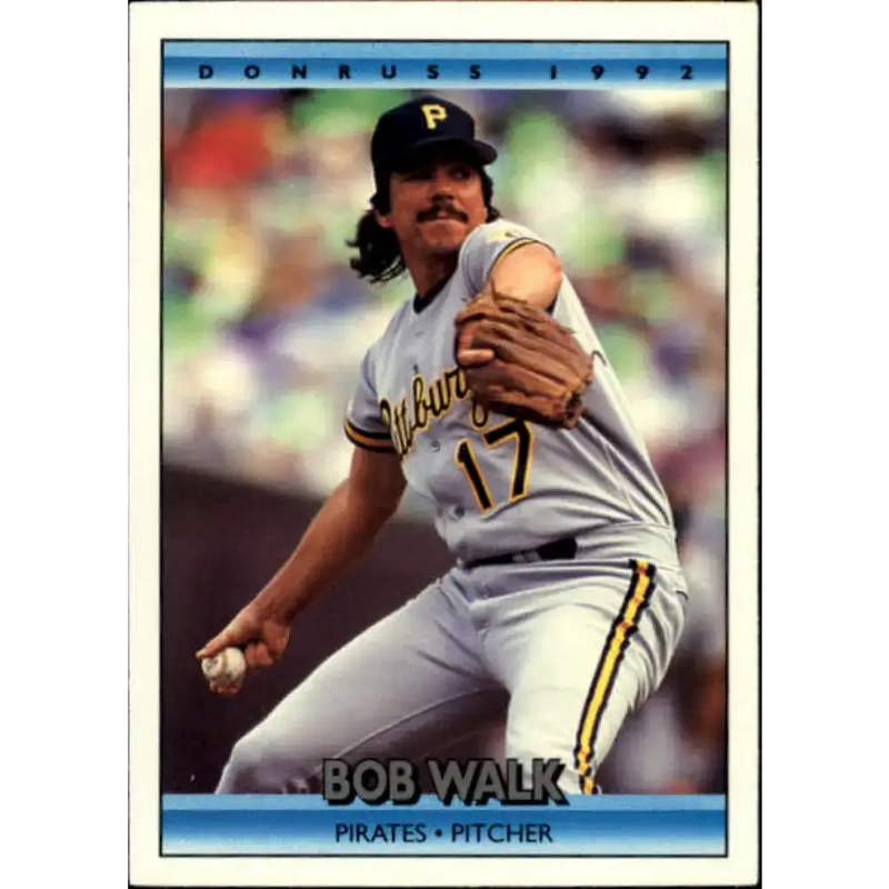 1992 Donruss #88 Bob Walk NM-MT Pittsburgh Pirates Baseball Card - Baseball Card Single