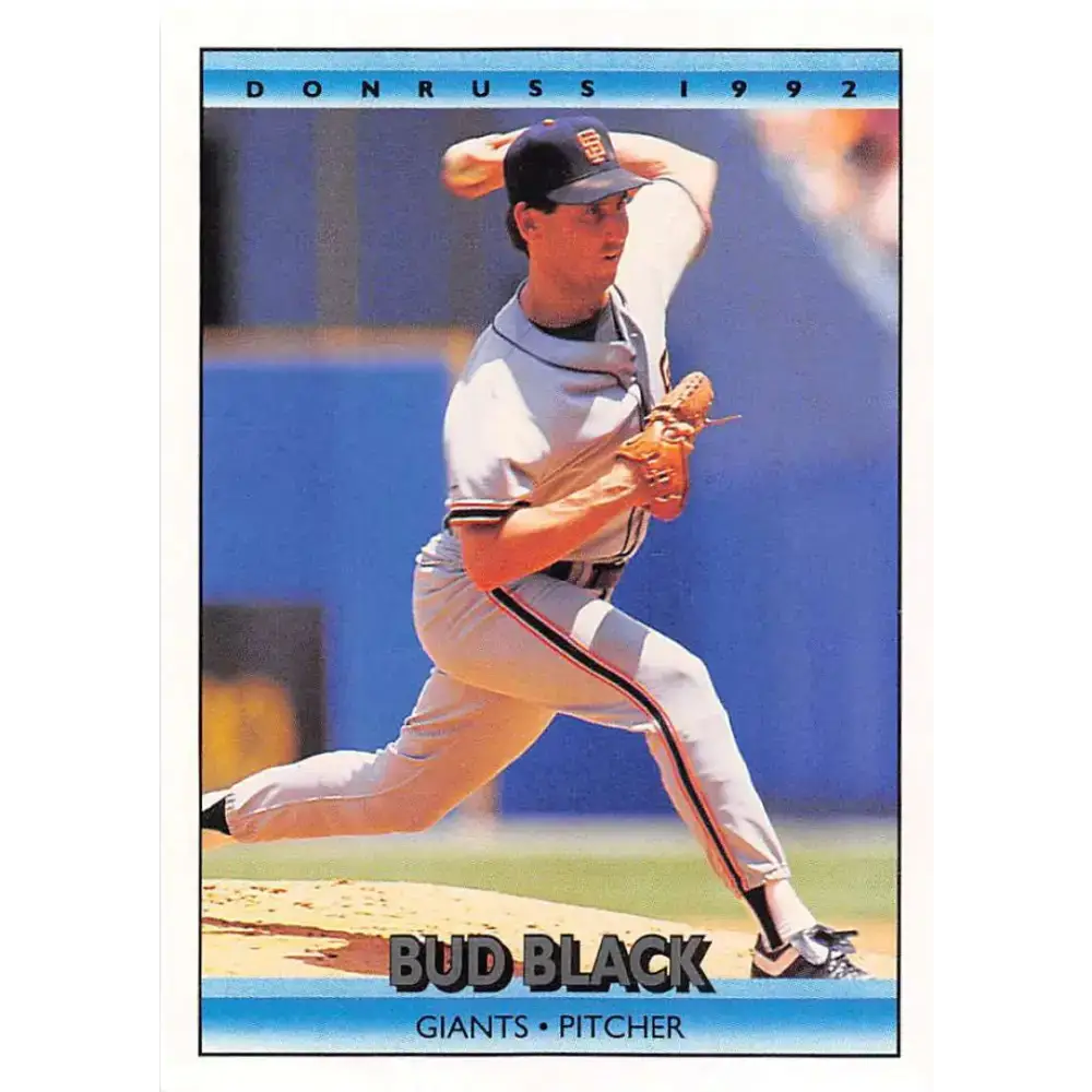 1992 Donruss #93 Bud Black NM-MT San Francisco Giants Baseball Card - Baseball Card Single