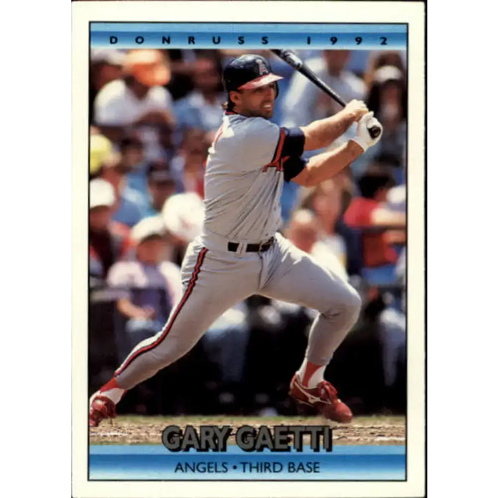 1992 Donruss #96 Gary Gaetti NM-MT California Angels Baseball Card - Baseball Card Single