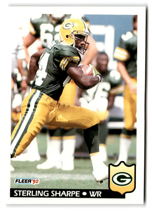 1992 Fleer #135 Sterling Sharpe - Football Card Single