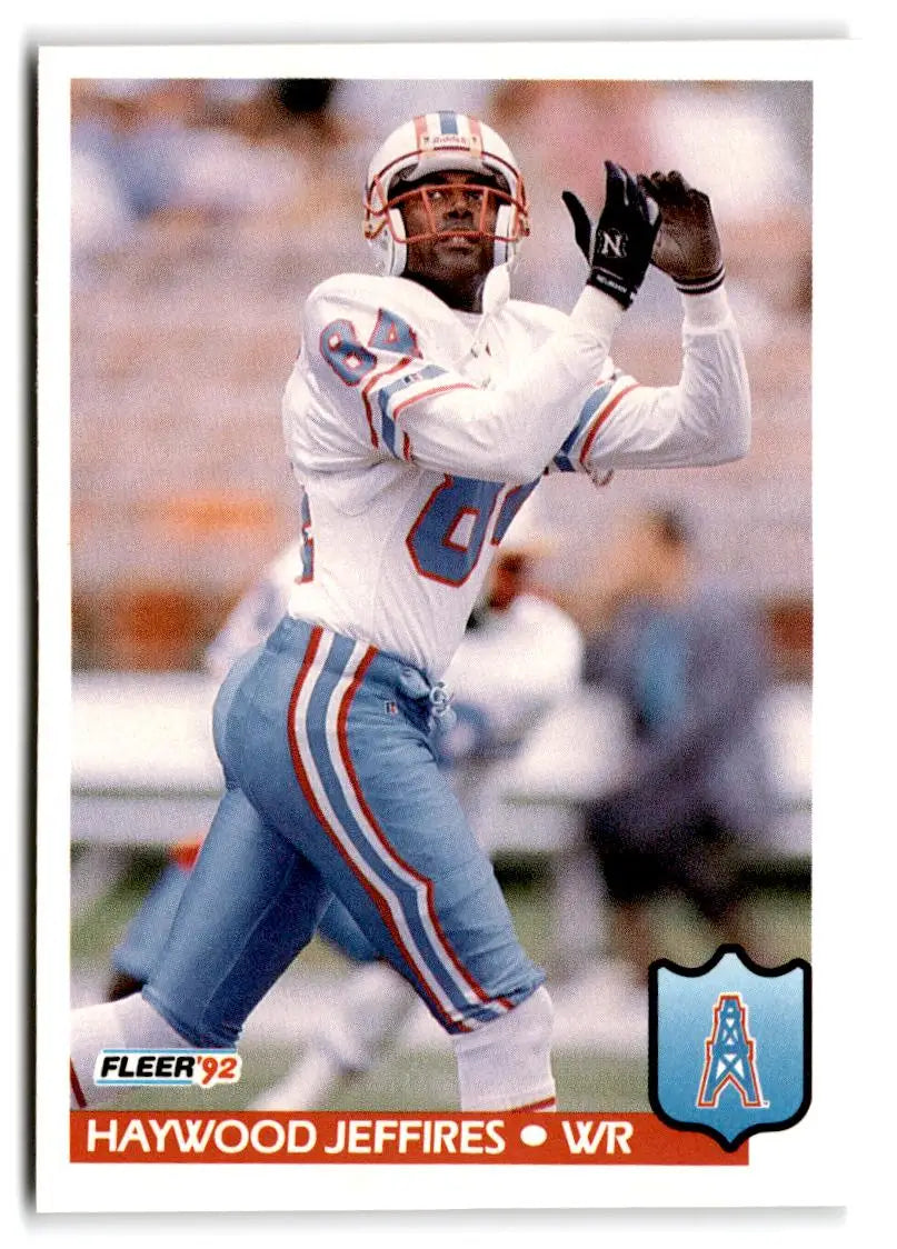 1992 Fleer #147 Haywood Jeffires - Football Card Single
