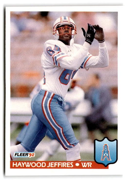 1992 Fleer #147 Haywood Jeffires - Football Card Single
