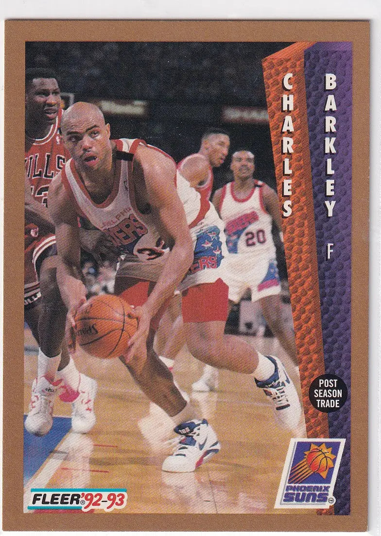 1992 FLEER #178 CHARLES BARKLEY- PHOENIX SUNS - Basketball Card Single
