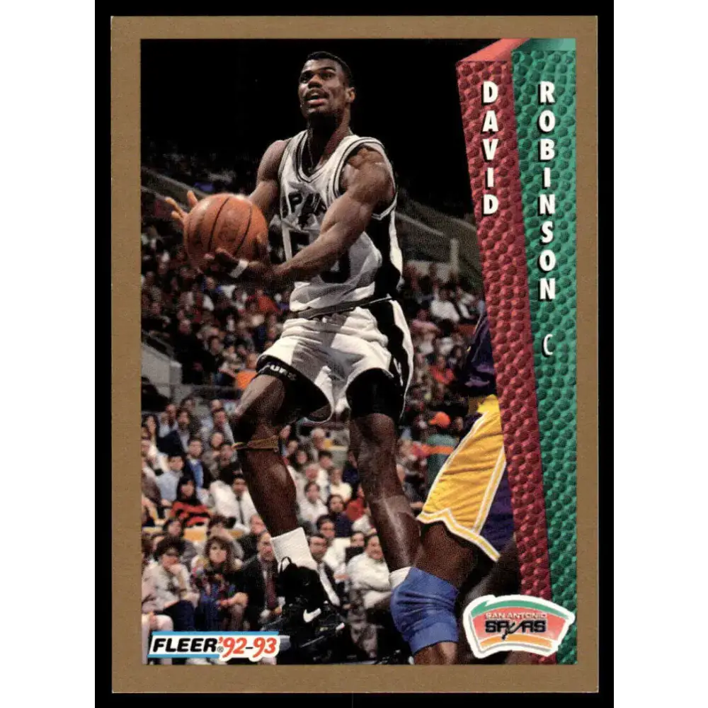 1992 Fleer #207 David Robinson NM/MT San Antonio Spurs Basketball Card - Basketball Card Single