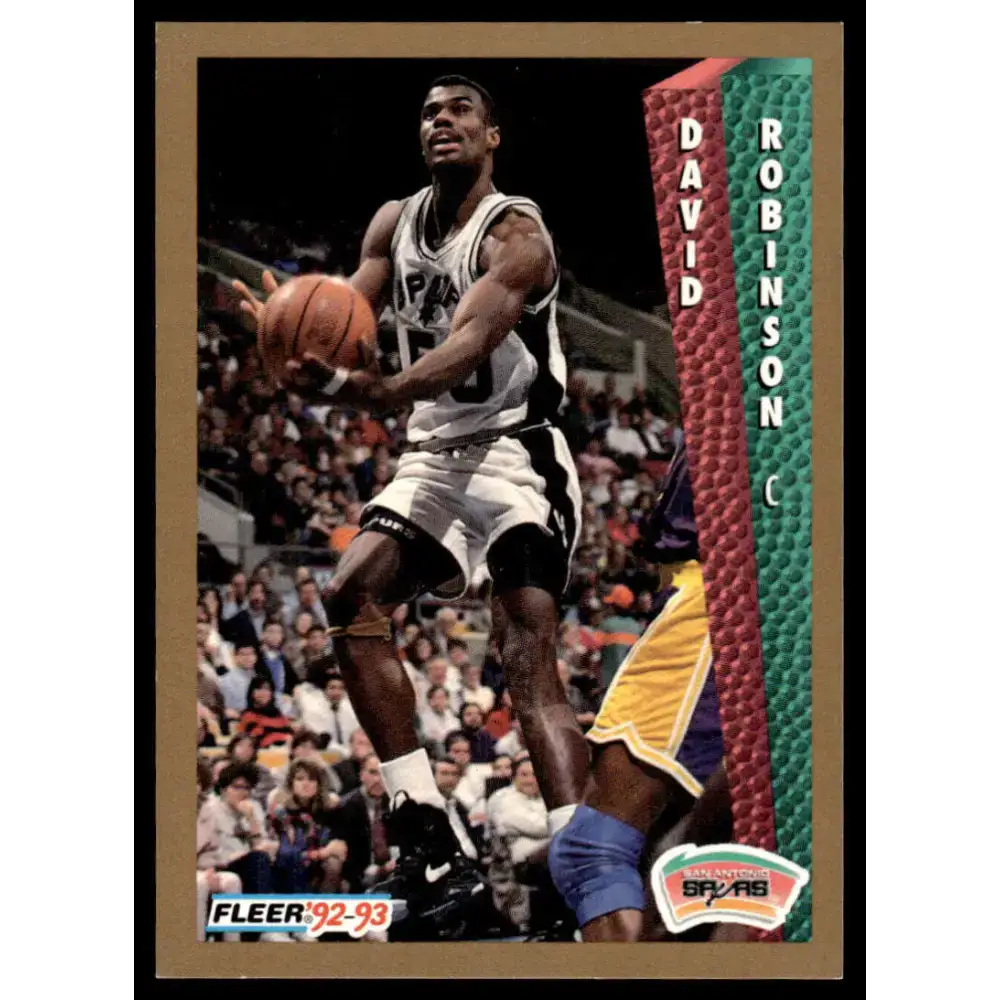 1992 Fleer #207 David Robinson NM/MT San Antonio Spurs Basketball Card - Basketball Card Single